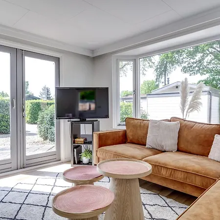 Alpesi faház Ideaal Veluwe Bos Met Sfeervolle Pelletkachel