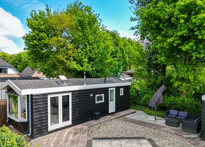 Шале Ideaal Veluwe Bos Met Sfeervolle Pelletkachel