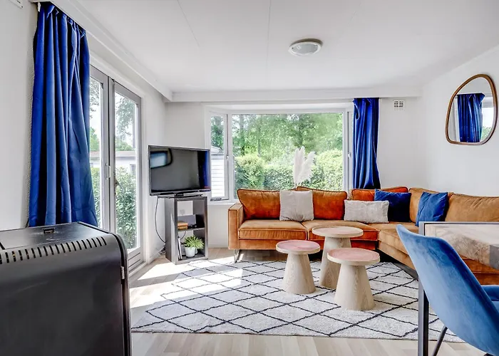 Ideaal Veluwe Bos Met Sfeervolle Pelletkachel Chalet