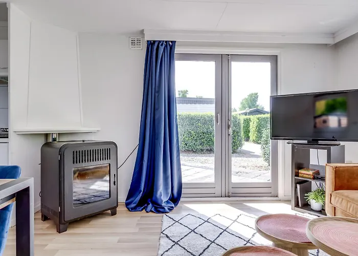 Chalet Ideaal Veluwe Bos Met Sfeervolle Pelletkachel *